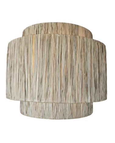 LÁMPARA DE TECHO RAFIA