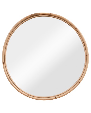 MIRROR WITH BAMBOO FRAME