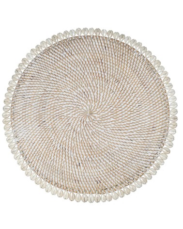 PLACEMAT WITH SEA SHELLS