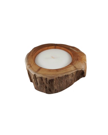 TEAK WOOD CANDLE